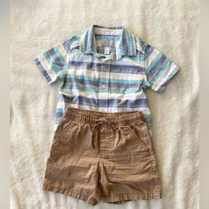 The Children’s Place and Cat and Jack Shirt and Shorts Bundle Lot of 2 Size 3T